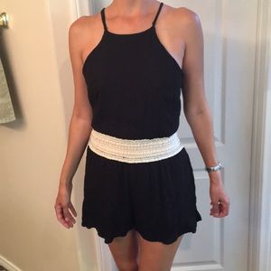 Super Cute Black Romper